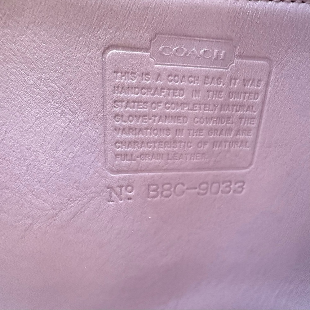 Vintage Coach ergo lavender - Picture 14 of 15